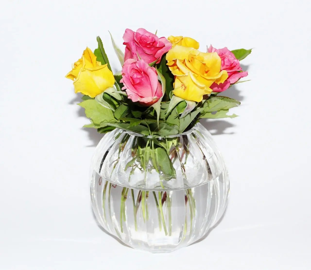 Glass Vase Arrangement