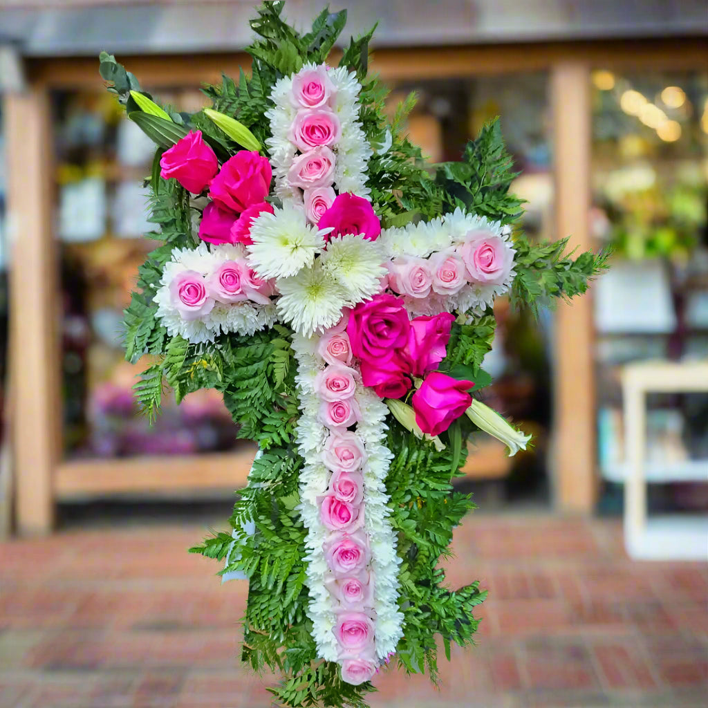 Pink Standing Cross