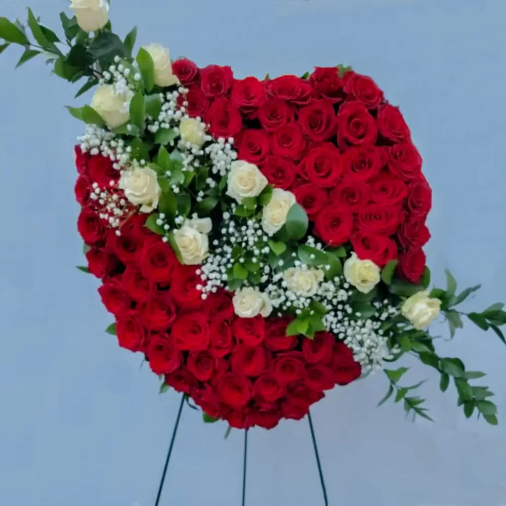 Standing Red Heart