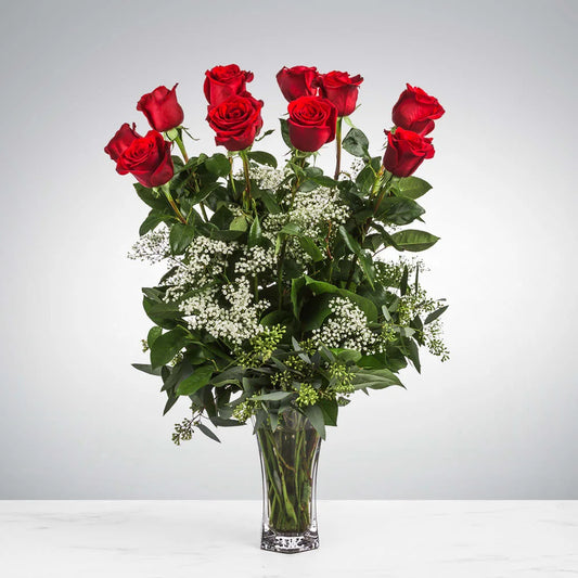 Dozen Long Stemmed Red Roses