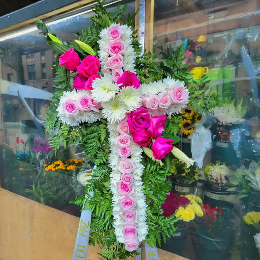 Pink Standing Cross